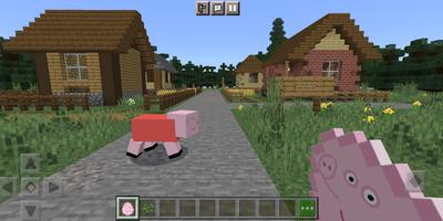 Pepa Pig Mod Minecraft Cartaz