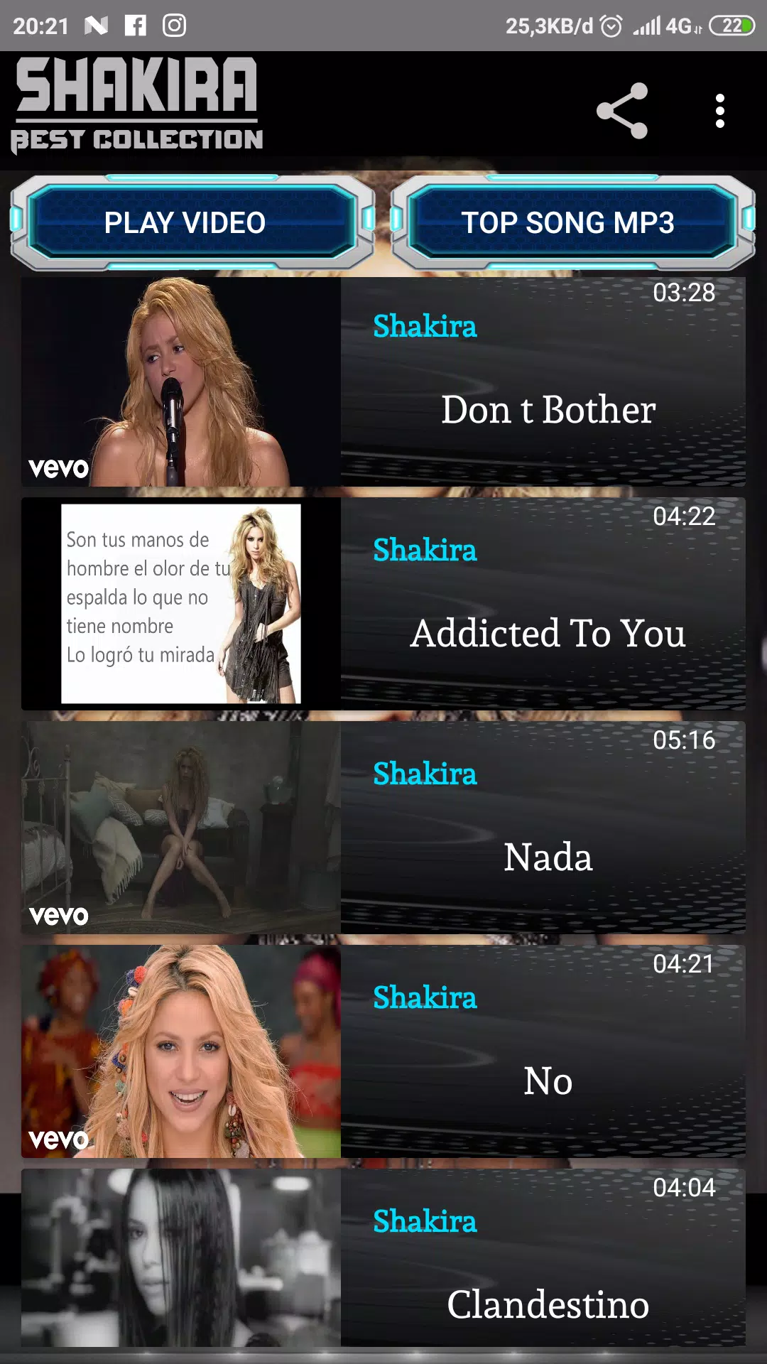 Shakira APK for Android Download