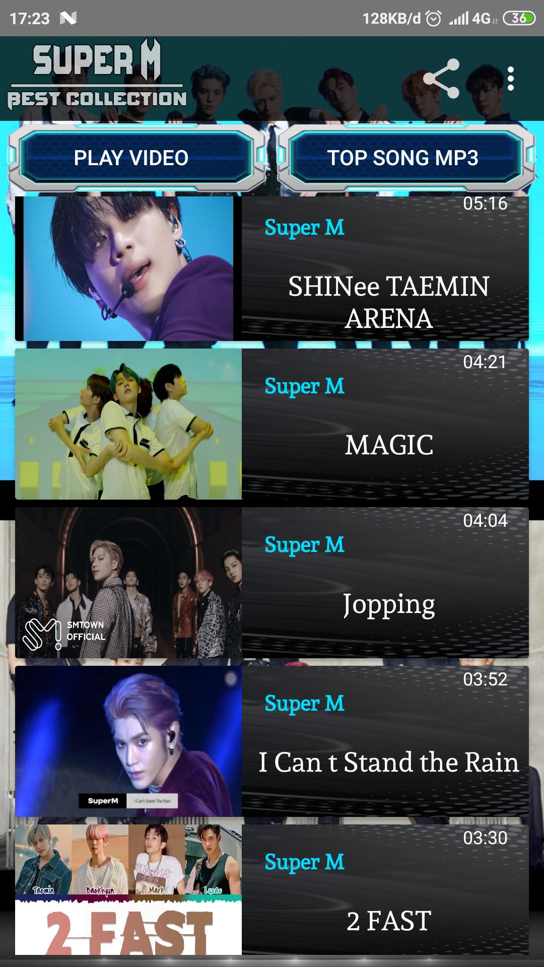 Super M ~ Jopping~The Best Video Music MP3 Offline APK for Android Download