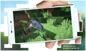 Map Jurassic Craft World পোস্টার
