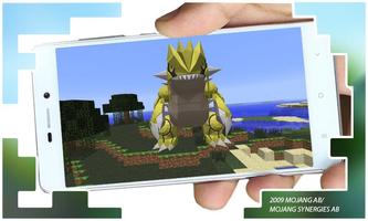 Mod Pixselmon for MCPE โปสเตอร์
