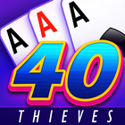 Forty Thieves Solitaire icône