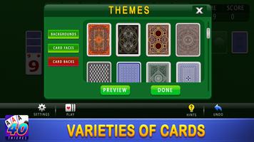 Forty Thieves Solitaire ảnh chụp màn hình 2