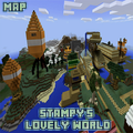 Lovely World Map for MCPE