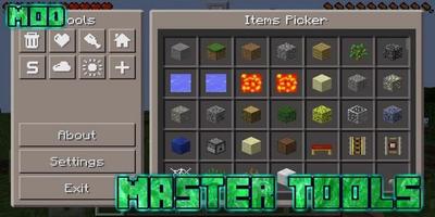 Master Tools MOD MCPE اسکرین شاٹ 1