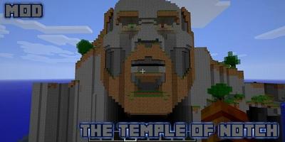 The Temple Of Notch Mod for PE Affiche