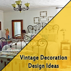 Vintage Decoration Design Idea icône