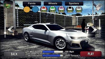 Camaro Drift Driving Simulator Affiche