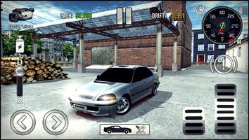 Civic Drift Driving Simulator imagem de tela 3