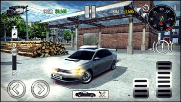 Jetta Drift Driving Simulator captura de pantalla 3