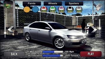 Jetta Drift Driving Simulator Affiche