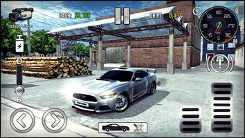 Mustang Drift Driving Simulato capture d'écran 3