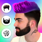 Men HairStyle, Suits, Mustache icon