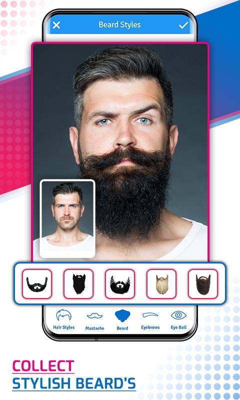 Man Photo Editor & Men HairStyle, Suit, Moustache for 