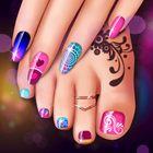 Manicure and Pedicure Games: Nail Art Designs ไอคอน