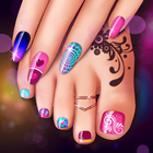 Manicure and Pedicure Games: Nail Art Designs آئیکن