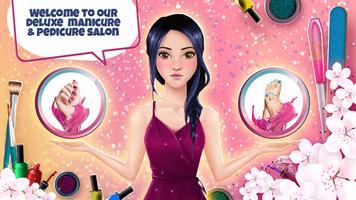 Manicure and Pedicure Games: Nail Art Designs پوسٹر