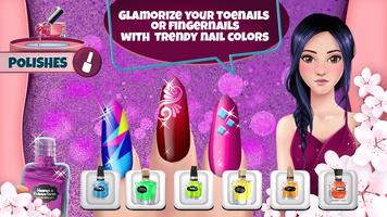 Manicure and Pedicure Games: Nail Art Designs اسکرین شاٹ 1