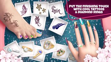 Manicure and Pedicure Games: Nail Art Designs اسکرین شاٹ 2