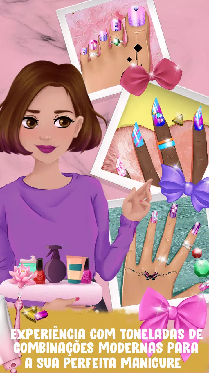 Jogos de pintar unha - Manicure e pedicure APK (Android App) - Baixar Grátis