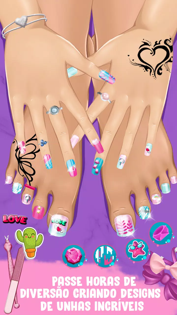 Jogos de pintar unha - Manicure e pedicure APK (Android App) - Baixar Grátis