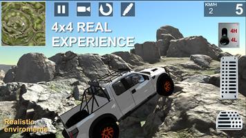 Off road 4x4 Simulador captura de pantalla 1