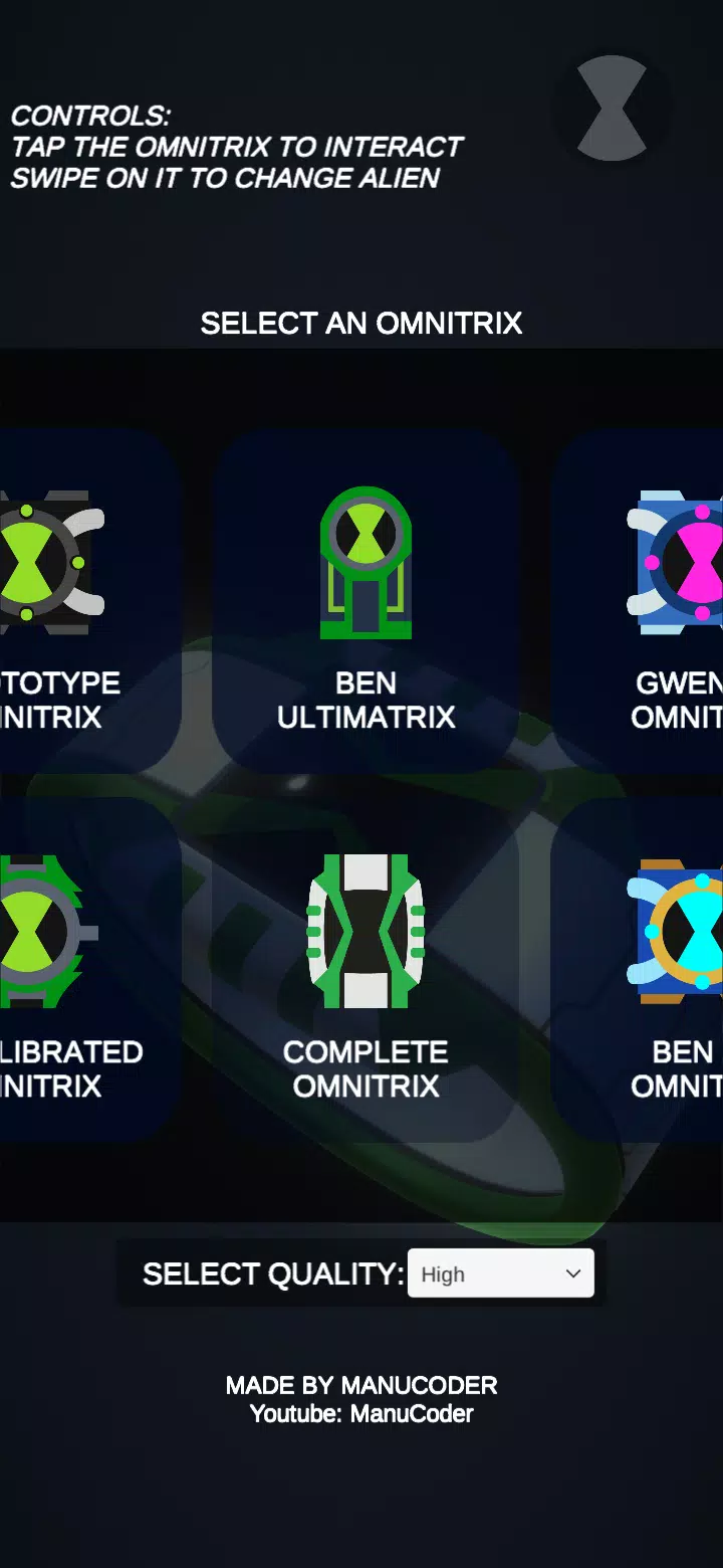 If you are a Ben10 fan you will love this! A free Omnitrix app with  authentic sounds and aliens. : r/GalaxyWatch