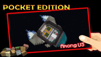Mod among us for Minecraft Plakat