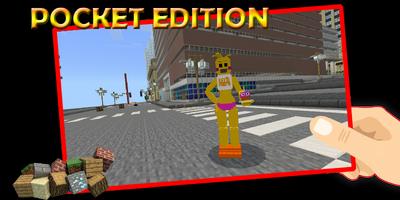 Mod Animatronic FNaF Minecraft Screenshot 3
