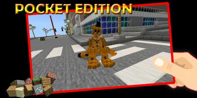 Mod Animatronic FNaF Minecraft screenshot 2