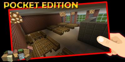 School and Neighbourhood map for MCPE Screenshot 1