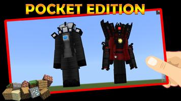 Mod TVman vs Skibidi Minecraft Screenshot 1