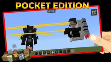 Mod TVman vs Skibidi Minecraft Screenshot 2