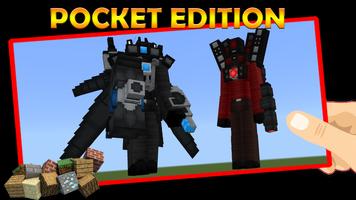 Mod TVman vs Skibidi Minecraft Screenshot 3