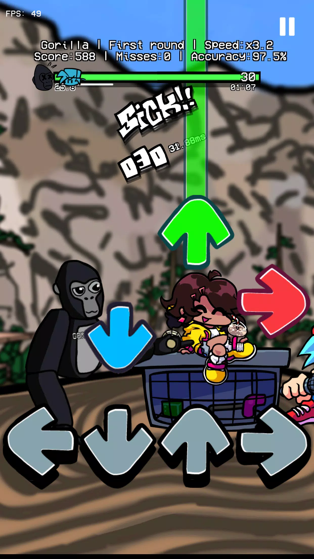 FNF Gorrilla Tag Night Battle APK for Android Download