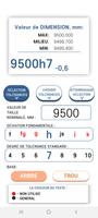 Tolérance et d'ajustements ISO capture d'écran 2