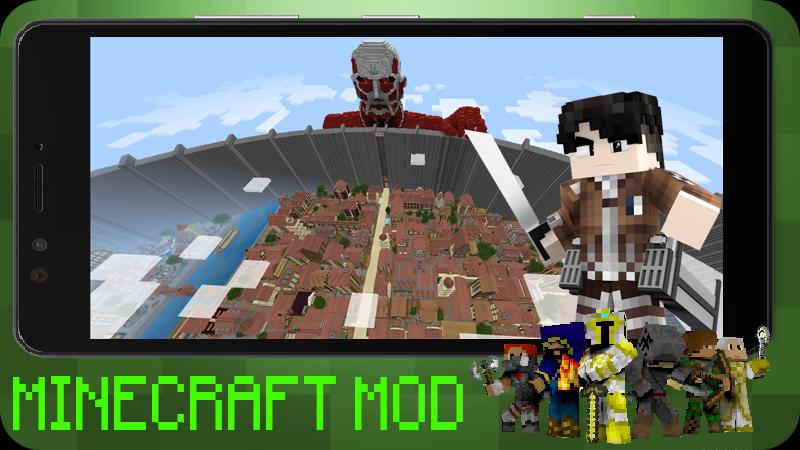 Map Attack of Titans For Minecraft APK for Android Download