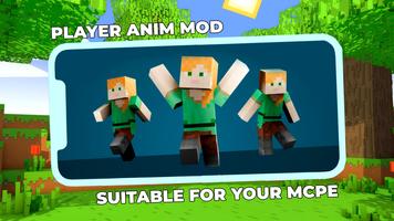 Player Animation Mod Minecraft poster