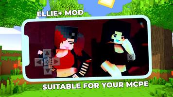 Ellie Mod for Minecraft PE Poster