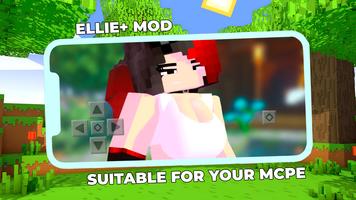 Ellie Mod for Minecraft PE captura de pantalla 2