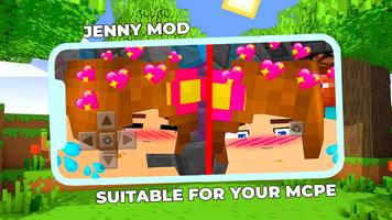 Jenny Mod for Minecraft PE poster