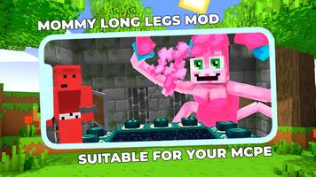 Mod Mommy Long Legs Minecraft captura de pantalla 1