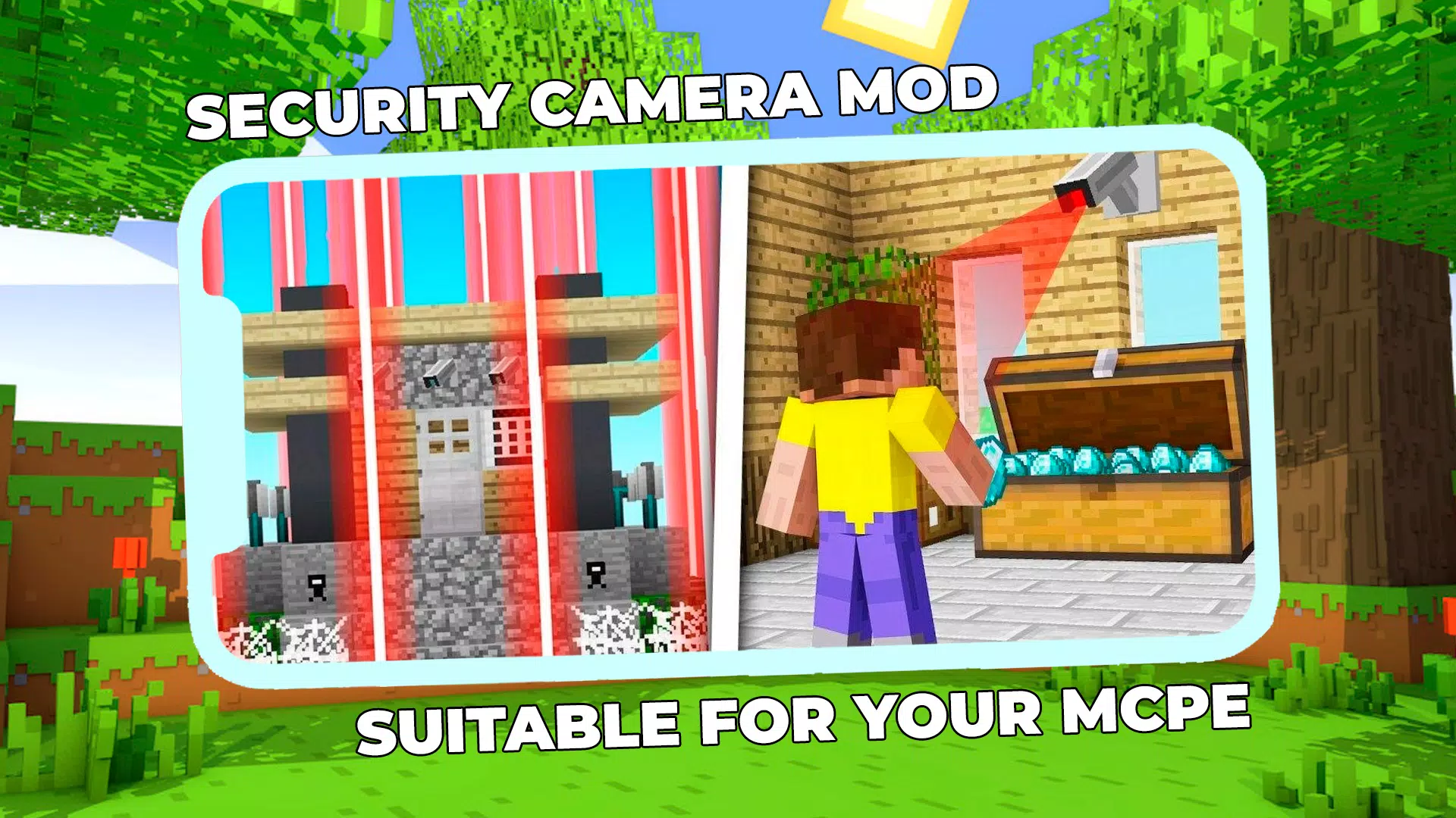 Security Camera Mod Minecraft APK for Android Download