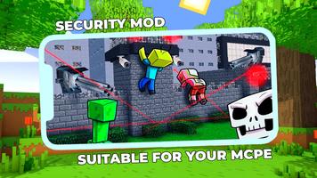 Security Craft Mod Minecraft الملصق