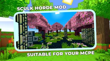 Skulk Horde Mod for Minecraft постер