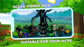 Skulk Horde Mod for Minecraft скриншот 2