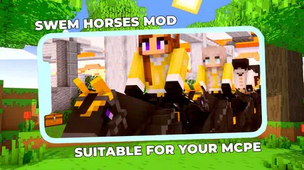 Скачать SWEM Realistic Horses Mod MCPE APK