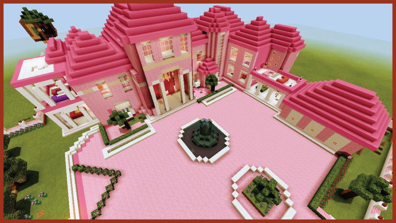 Розовый мод на майнкрафт. Красивые дома в МАЙНКРАФТЕ для девочек. Розовый дом в МАЙНКРАФТЕ. Розовый домик в МАЙНКРАФТЕ. Дом в МАЙНКРАФТЕ красивый для девочек.