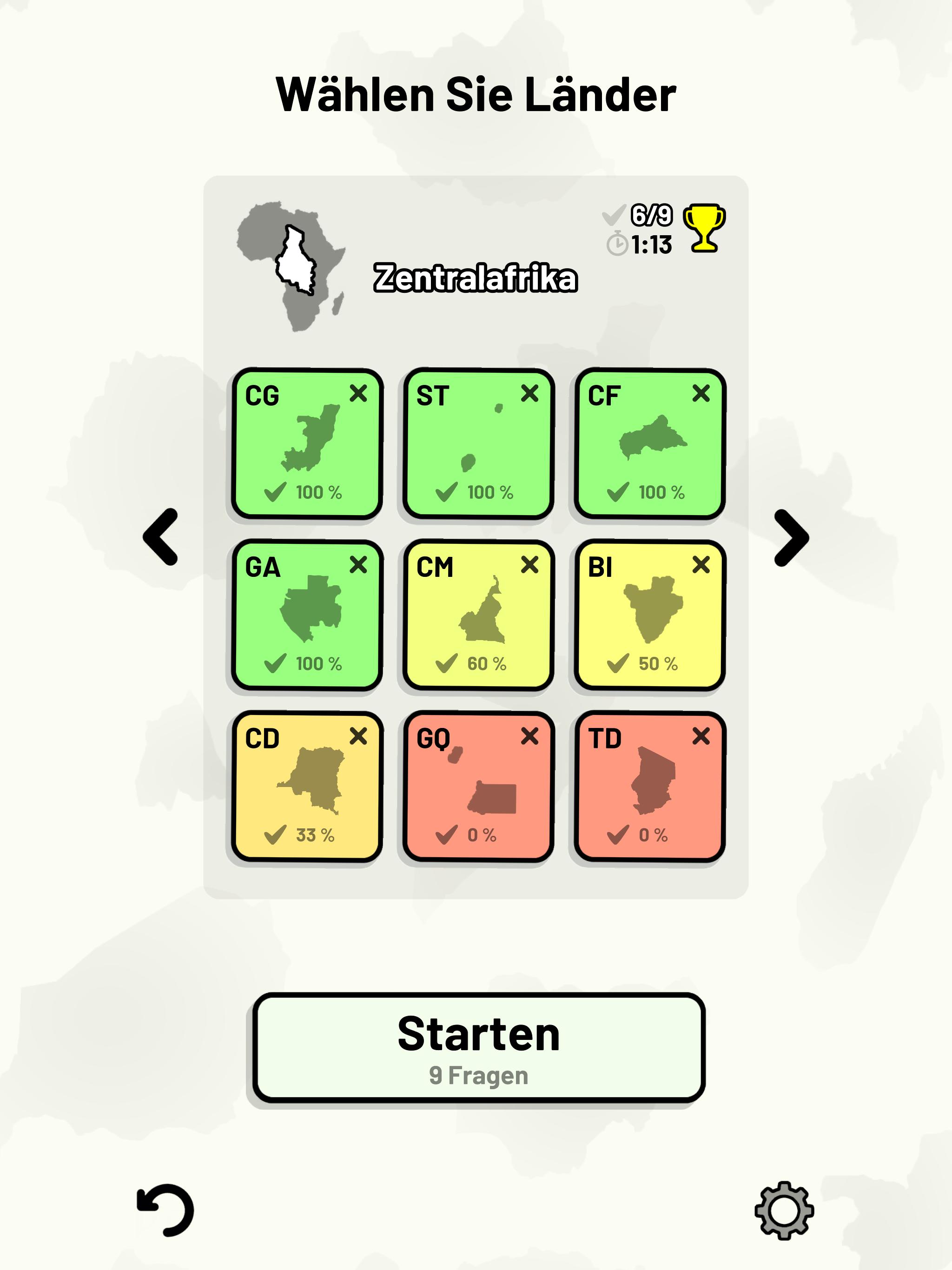 Lander Afrikas Quiz Karten Hauptstadte Flaggen Fur Android Apk Herunterladen