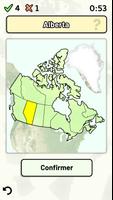 Canada: Provinces, Territoires Affiche